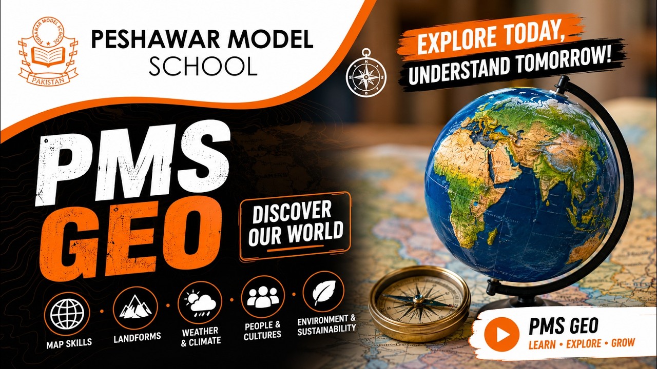 Peshawar Model School | 📚 Let's Learn About Pakistan | Student Presentation by PMS Boys II