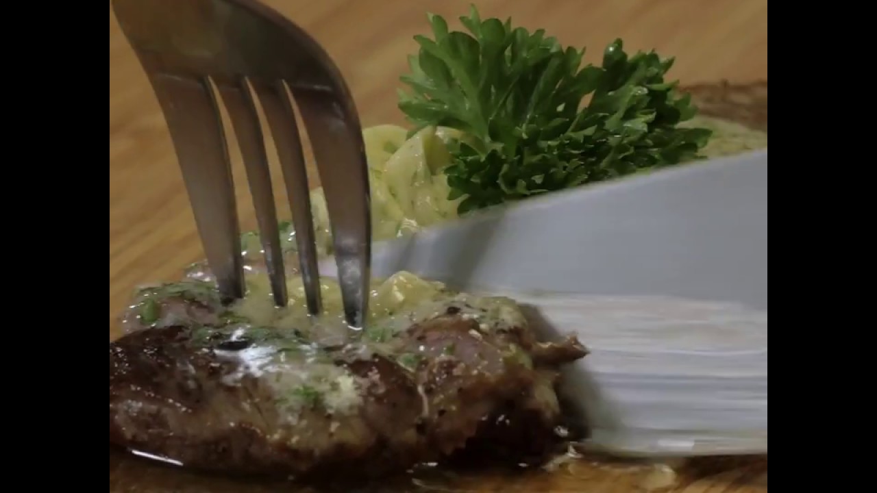 Weed infused Garlic Butter and Steak
