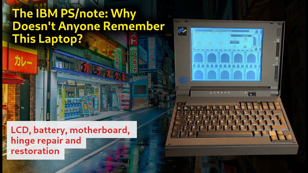 IBM PS/Note: The first notebook that IBM forgot.