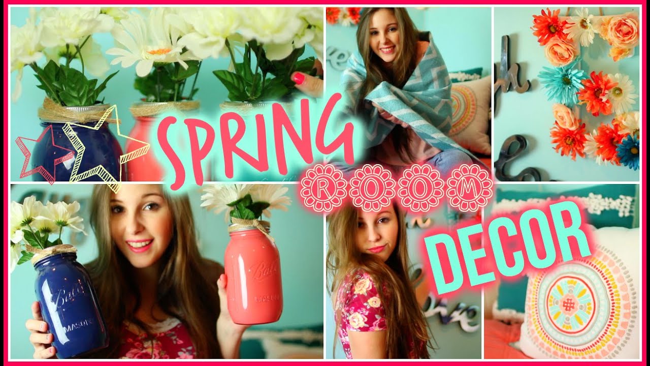 DIY Spring Room Decor! Easy & Inexpensive Ideas ✿