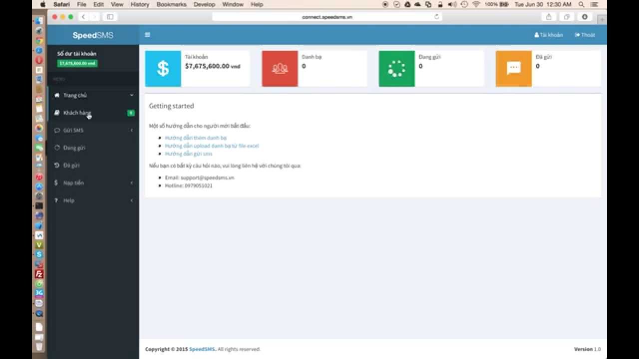 SpeedSMS.vn - Hướng dẫn th&ecirc;m danh s&aacute;ch kh&aacute;ch h&agrave;ng