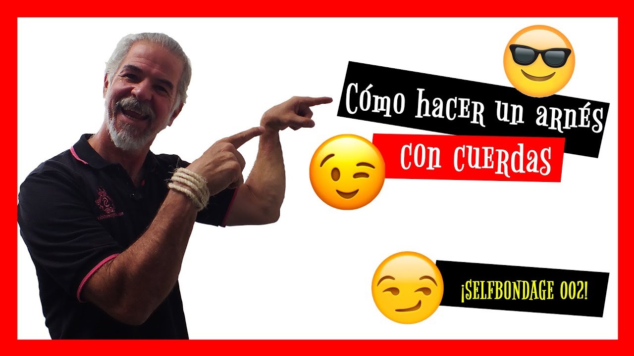 002 Como hacer un ARNES CON CUERDAS INCRE&Iacute;BLE  [SELFBONDAGE] 😍😱🚻&clubs;️✅