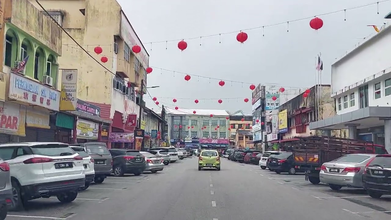 Driving Through Bandar Pekan, Pahang | Scenic Malaysia Road Trip | Nabon TV