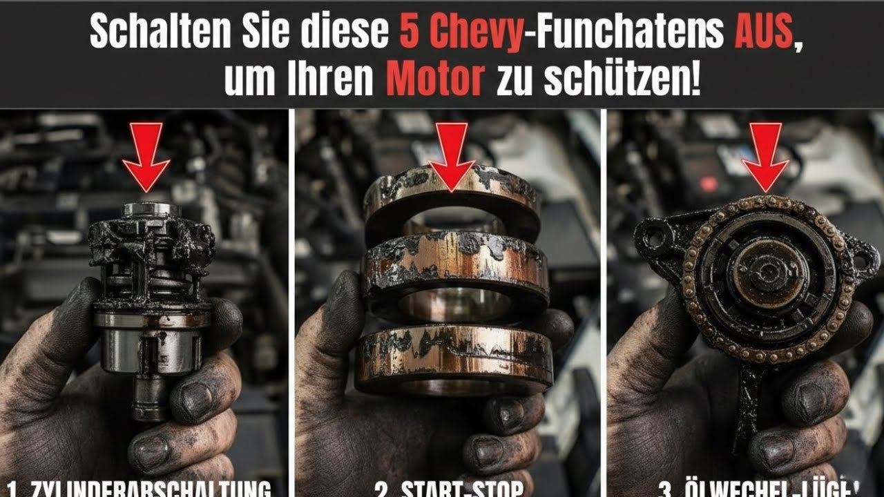 Schalten Sie diese 5 Chevy-Funktionen AUS, um Ihren Motor zu schützen!