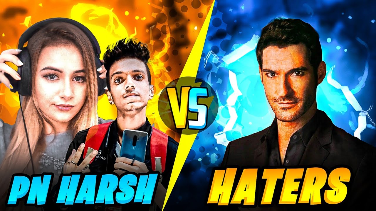 Pn Harsh & Pro Girl's vs Hater's Squad || Most Insane Challenge Versus - Garena Free Fire