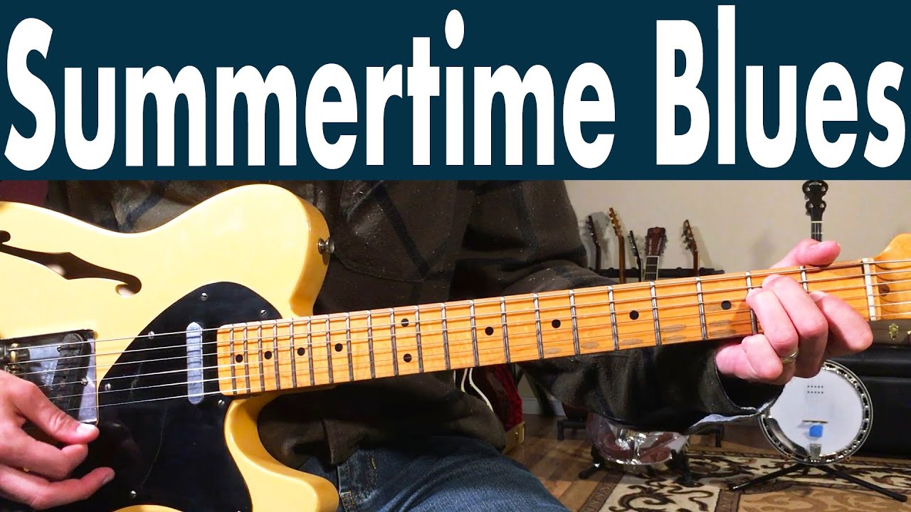 How To Play Summertime Blues On Guitar | Eddie Cochran Guitar Lesson + Tutorial
