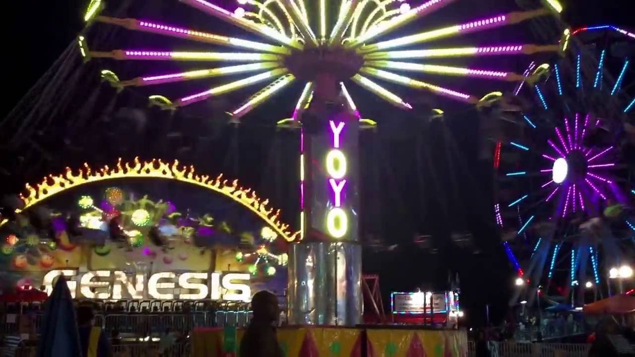 Yo Yo swing ride at the State Fair Of Louisiana 2016