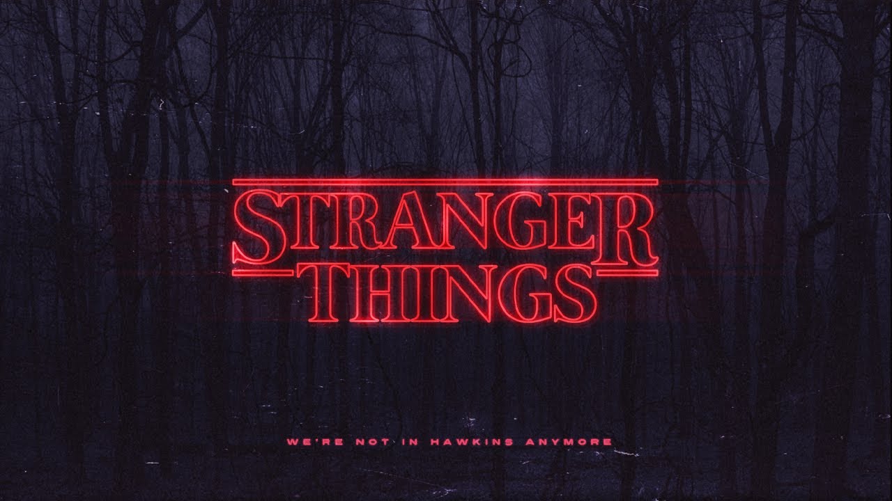 Stranger Things Text Effect | Photoshop Tutorial
