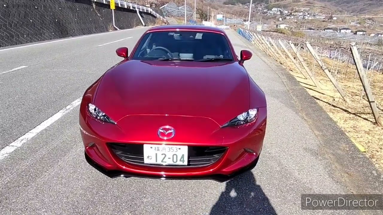 2022.12.22ロードスターRF　ソウルレッドクリスタルメタリック納車👏