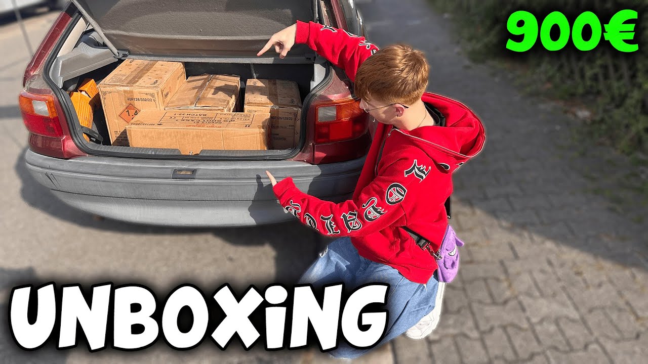 XXL 900€ Feuerwerk UNBOXING (von Beisel Pyrotechnik) für Silvester 2024/2025 📦🔥