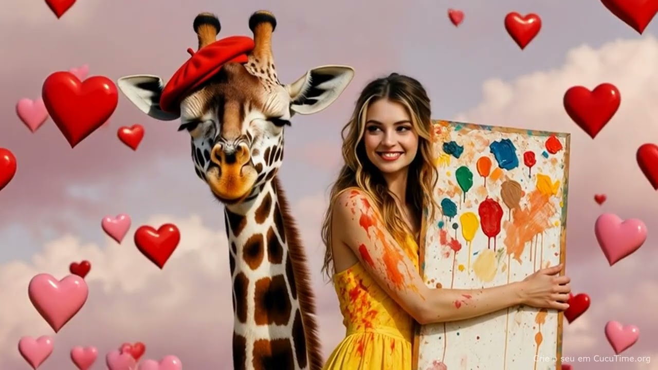 A Girafa Pintora: Maior Astral