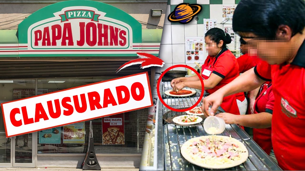 Los SECRETOS De PAPA JOHN'S | ¿Qué Encontraron En Una PIZZERIA?
