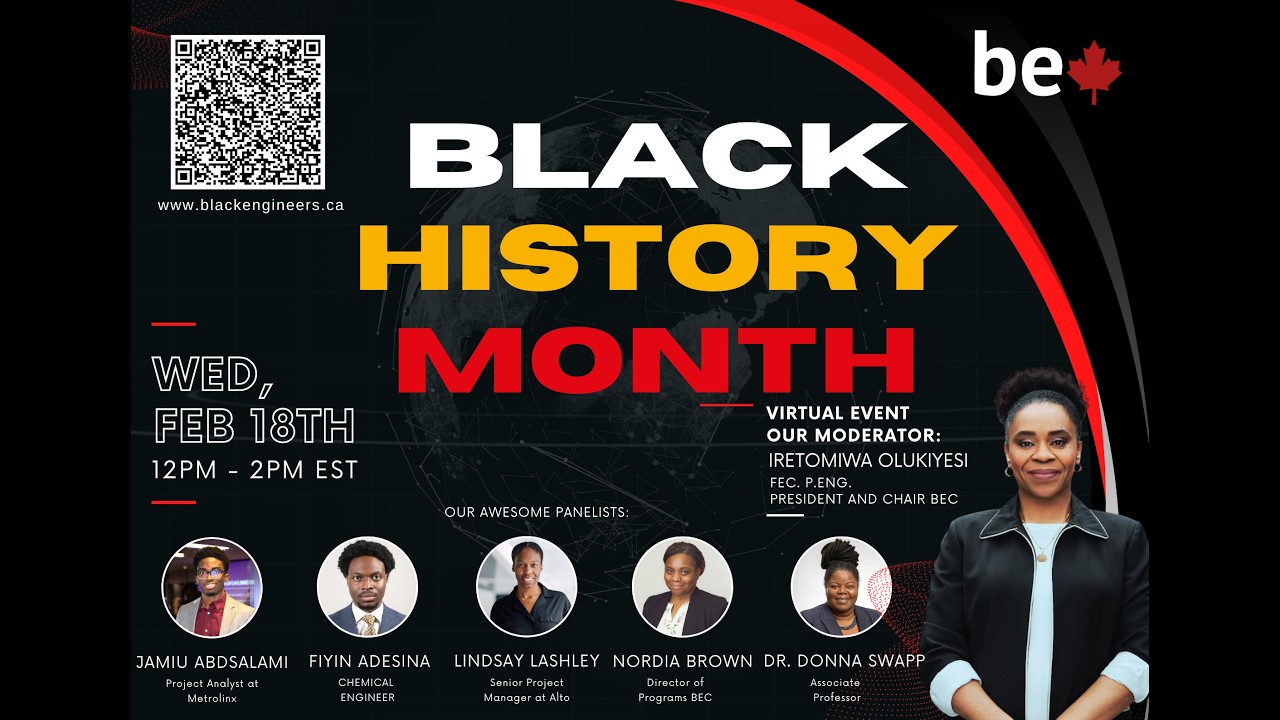 2026 Black History Month Celebration: The journey of the Black Engineer