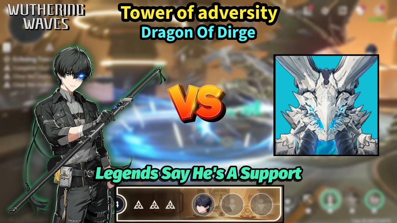 When You're Really The Main Character Of Your Game  - S1 Aero Rover (Solo) Vs TOA Dragon [WuWA]