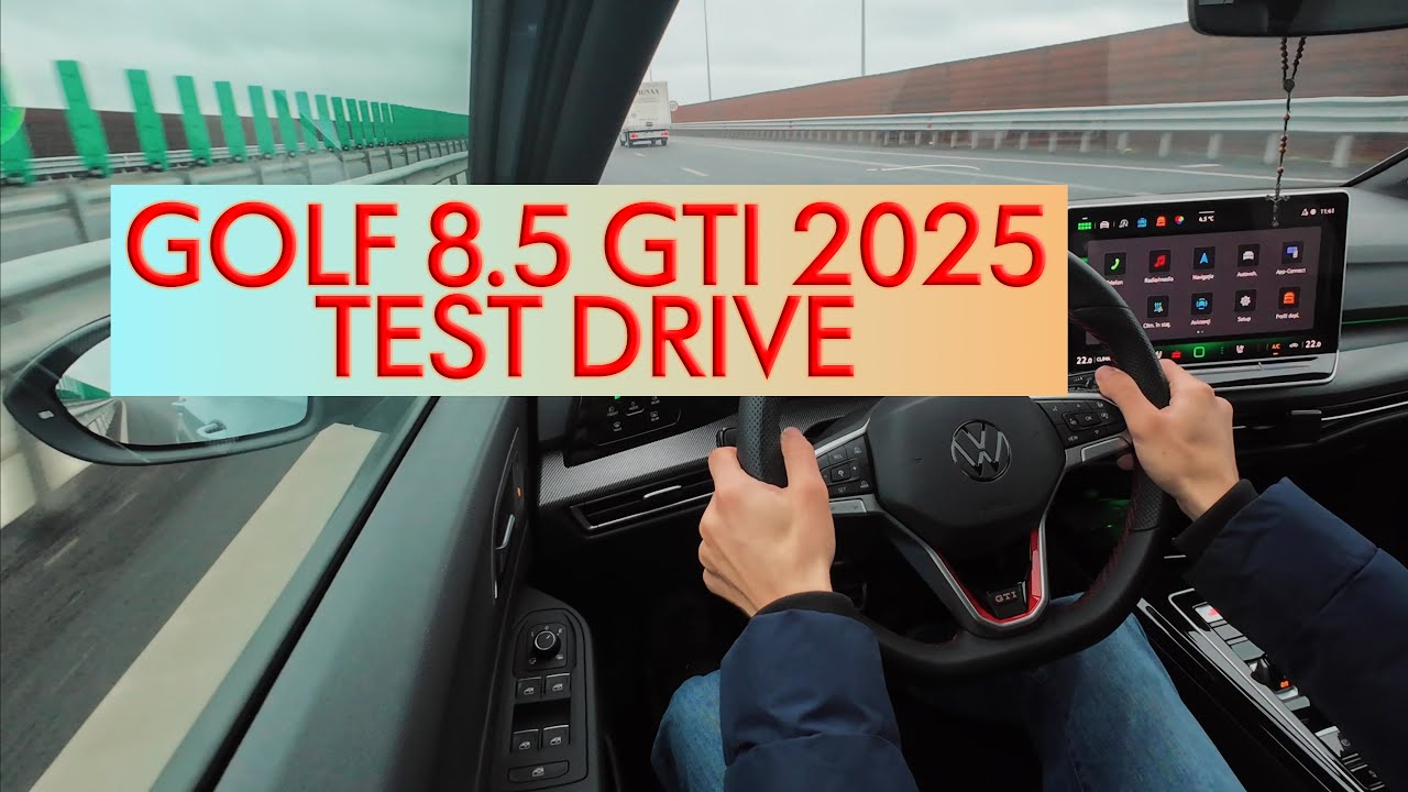 VW Golf 8.5 GTI 2025 🔥 Test Drive