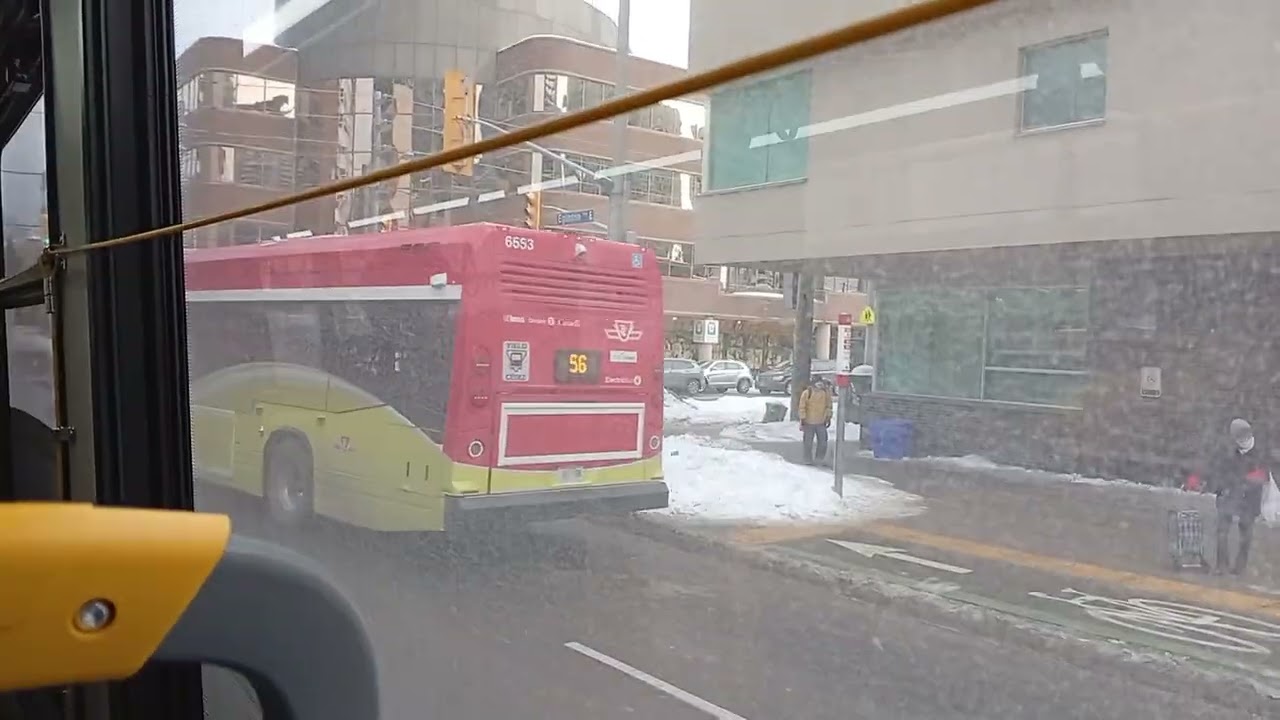 TTC Bus Route 103 Mount Pleasant North to Doncliffe. Northbound Full Route.