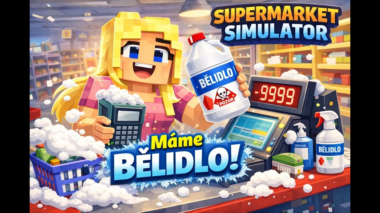 Máme bělidlo! | Supermarket simulátor