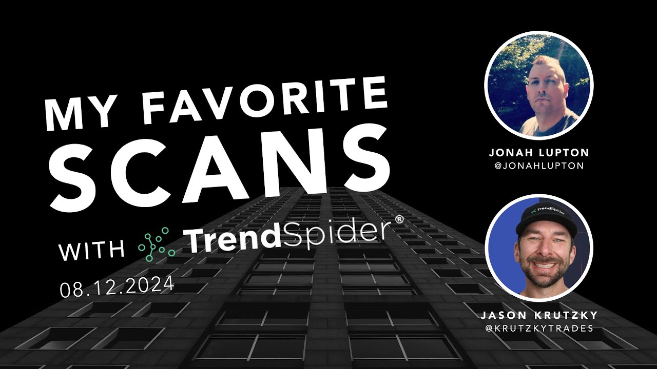 My Favorite Scans / Webcast with TrendSpider (Episode 2)