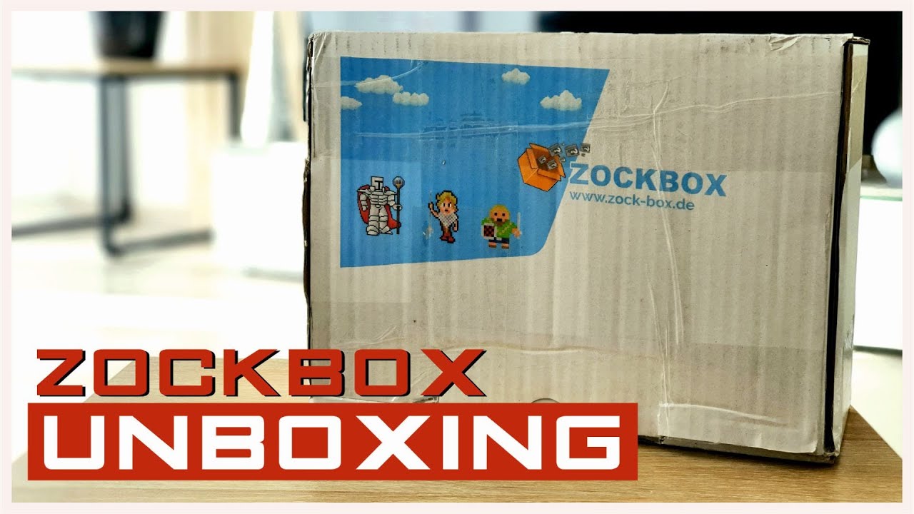 Zockbox Oktober Unboxing - Was ist drin in der Loot Box für Gamer?