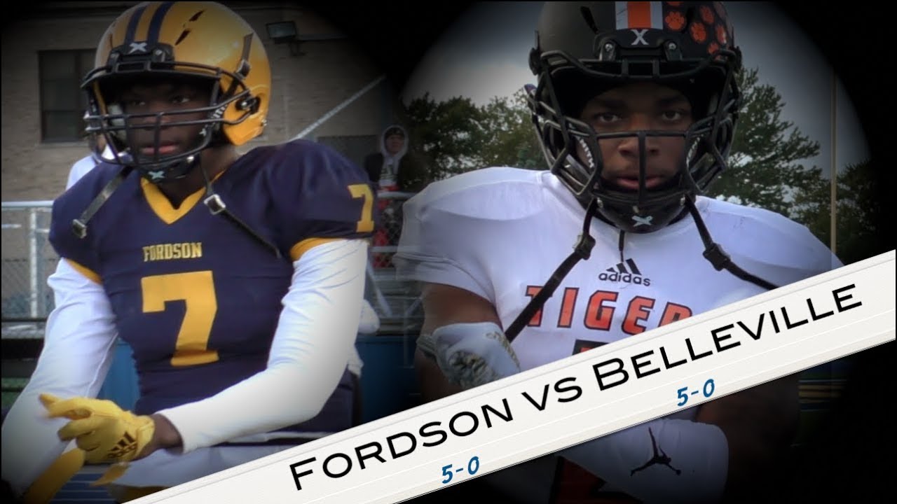 Two 5-0 Division 1 Teams Battle! | Fordson vs Belleville Game Recap