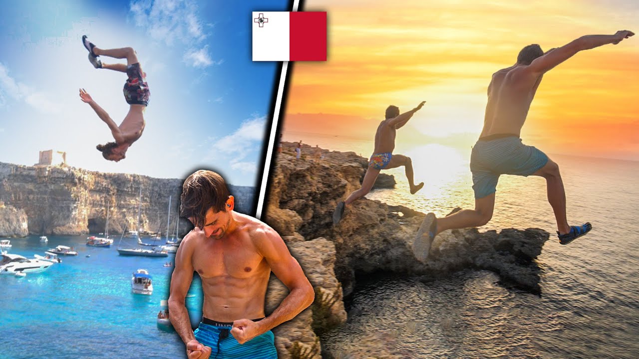 MALTE : LE PARADIS DU CLIFF ! (saut de falaise)