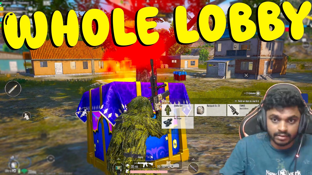 Whole Lobby In One Air Drop