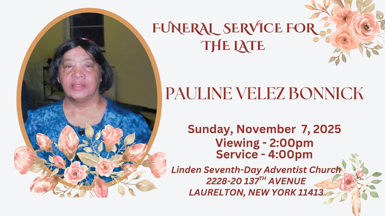 Celebrating The Life of Pauline Velez Bonnick