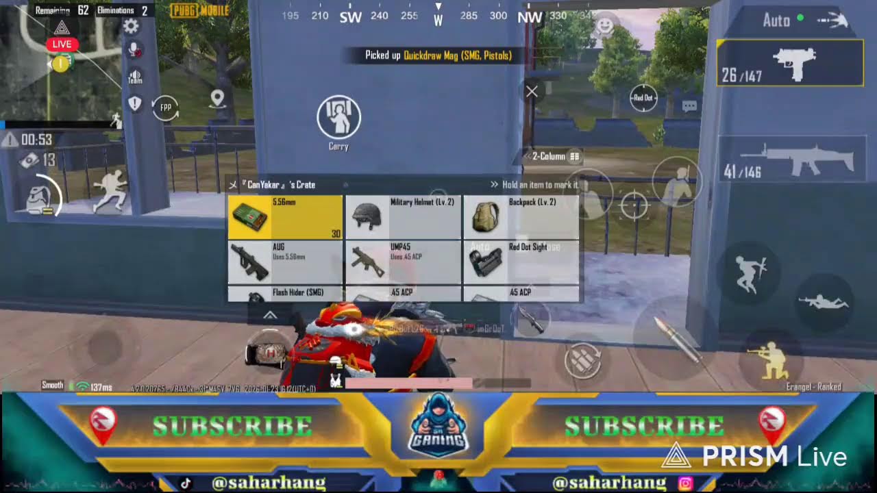 Pubg Mobile Solo Rank Push to Conqueror! #live