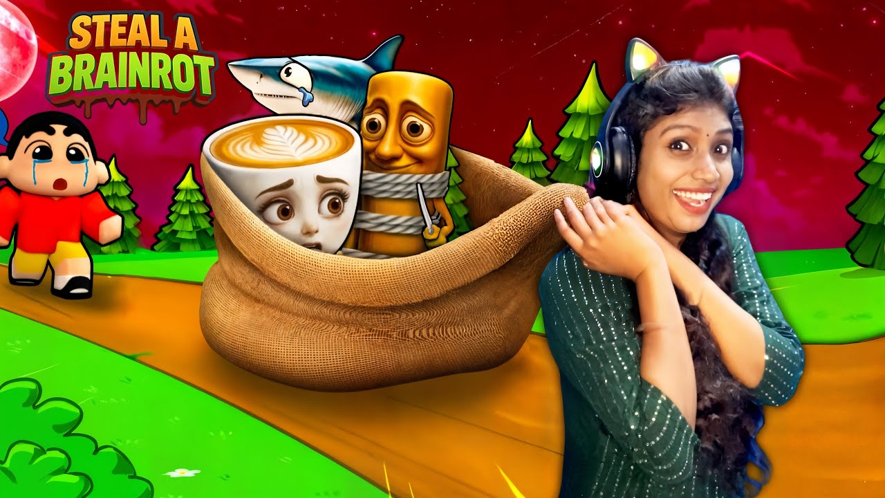 I Stoled All The Mythic Brainrots From My Enemy's Base In Steal A Brainrots 🤣!! 