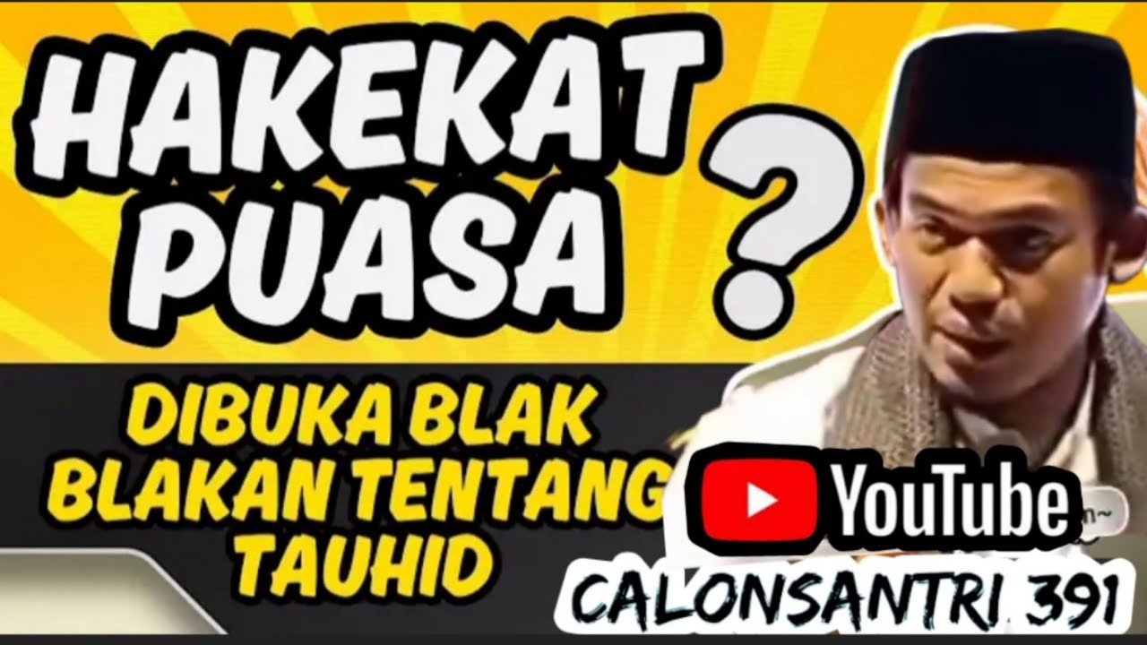PAHAMI 🔥HAKEKAT MENJALANKAN IBADAH PUASA [BUYA ARRAZY HASYIM]