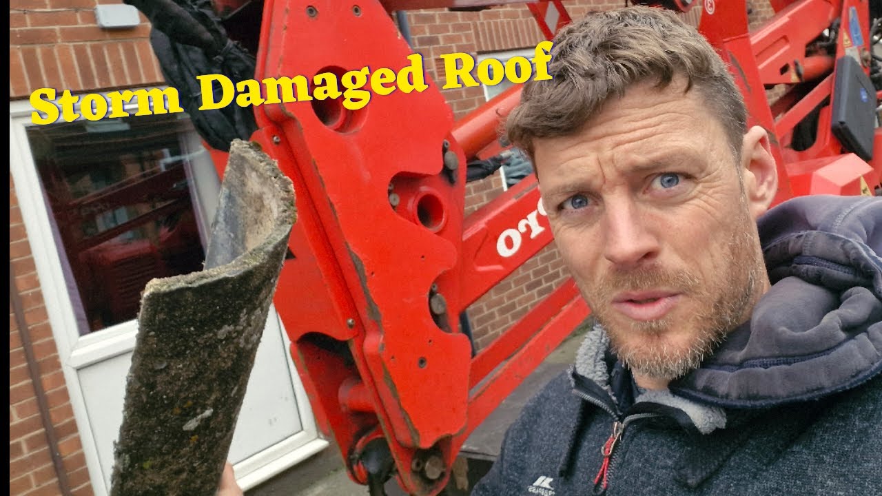 Storm Damaged Roof Repair In Netherfield, Nottingham