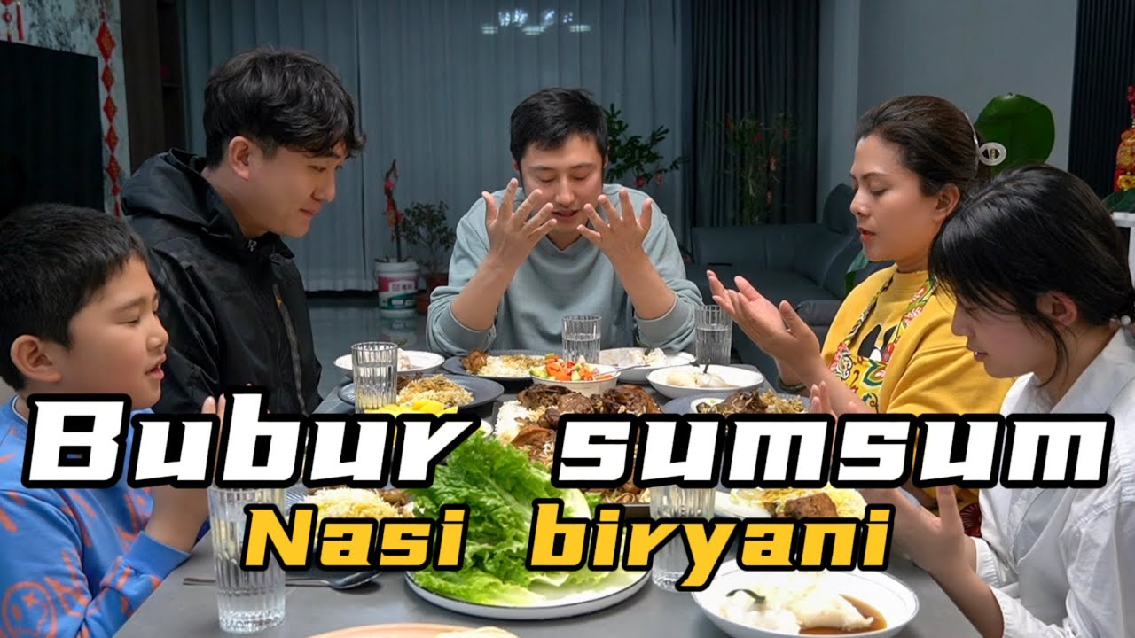 KERJA JADI PETANI SEHARIAN,MALAM BIKIN TAKJIL BUAT BERBUKA,DAN ADA NASI BIRYANI JUGA