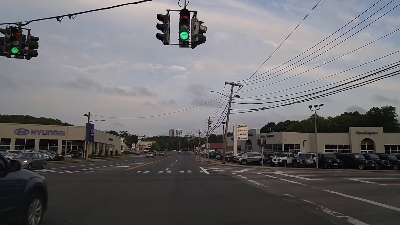 Driving from Syosset in Nassau to Northport in Suffolk,New York