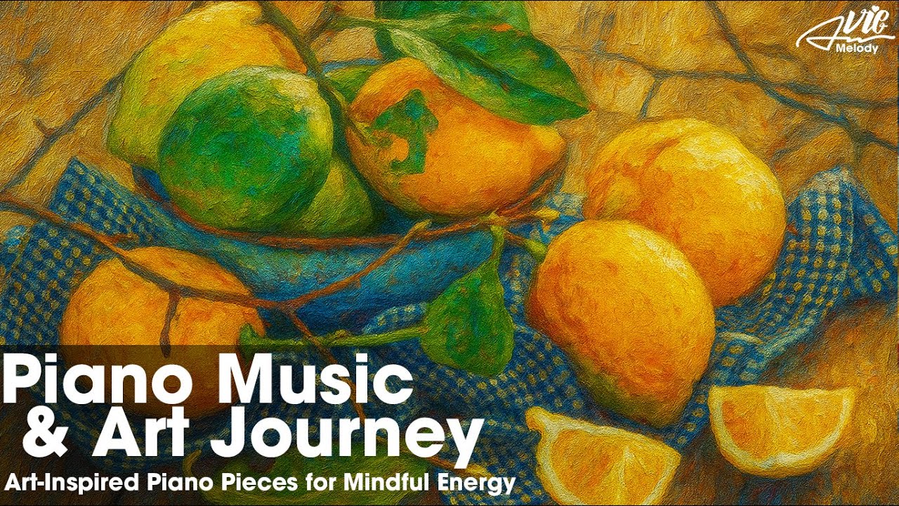 Lemons Table 🍋 Peaceful Piano Music for Rest, Deep Relaxation & Stress Relief, Focus, Reading, Work