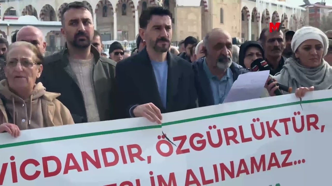 SESSİZ KALMAK SUÇA ORTAKLIKTIR” SLOGANLARI ATILDI