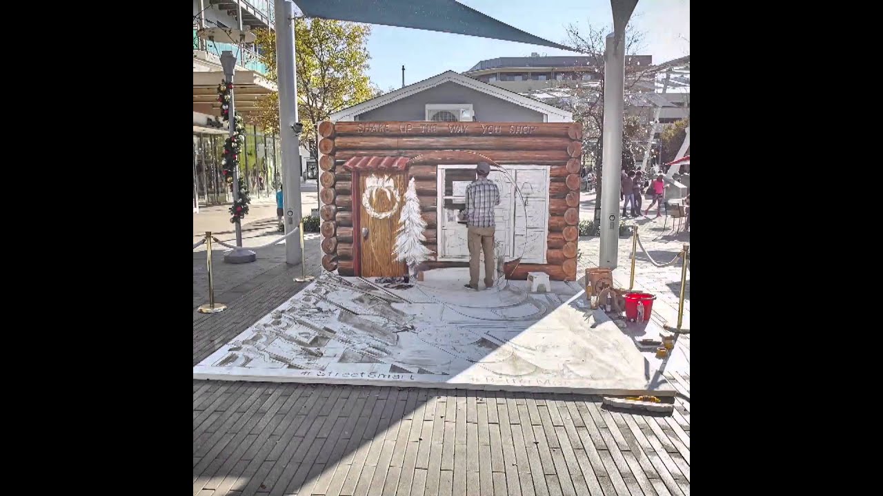 3d painting Leon Keer  Austin TX