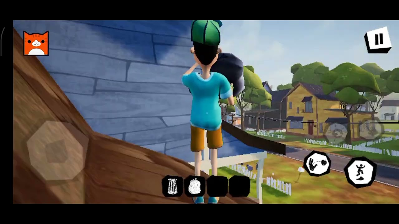 Челлендж прохождение от 3 лица hello neighbor идея от @3PlayesGames 
