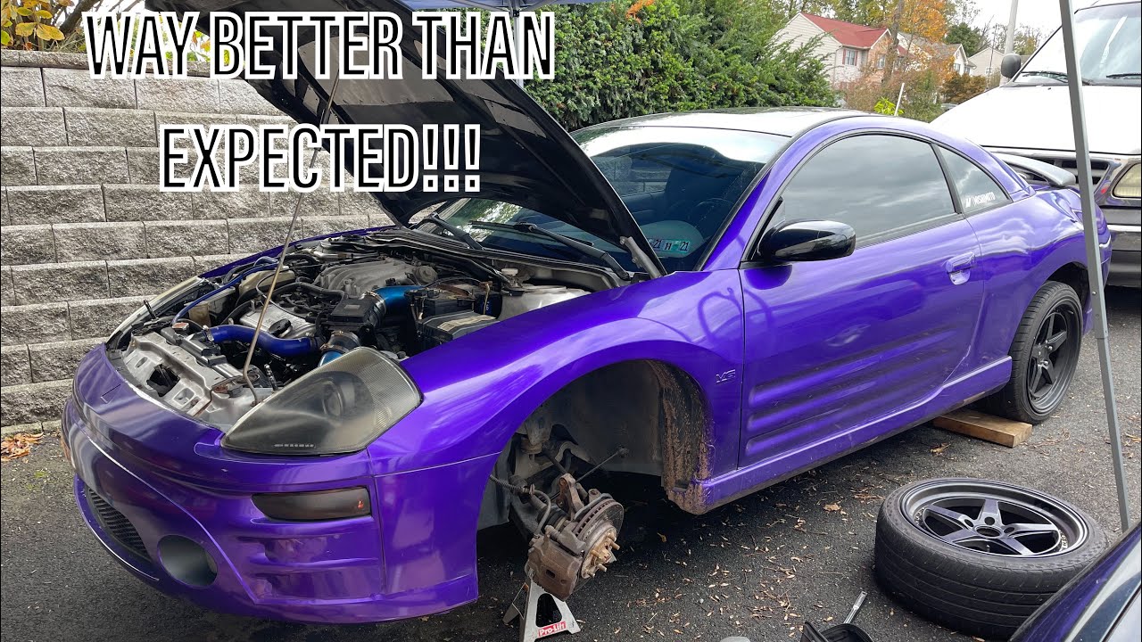 MY 3G ECLIPSE FINALLY GOES LOW!! COILOVER INSTALLATION!! //2000-2005 Mitsubishi Eclipse