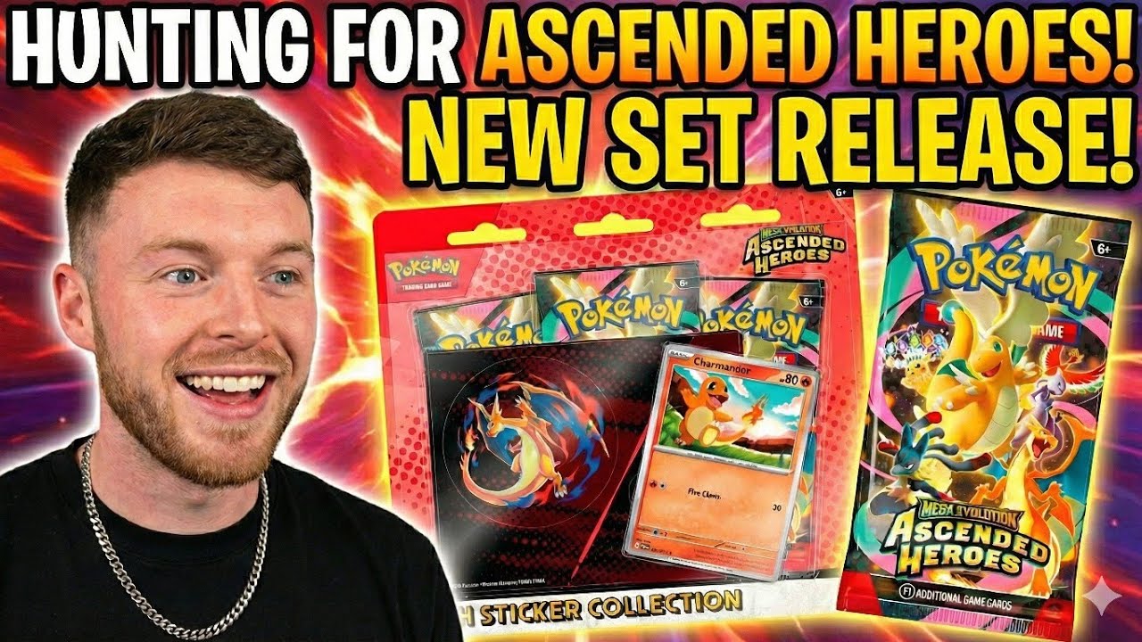 ASCENDED HEROES IS HERE! 😱 Huge DAY 1 Pulls & Opening! 🔥