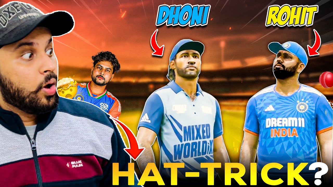 MS DHONI 🆚 ROHIT SHARMA in CRICKET 24
