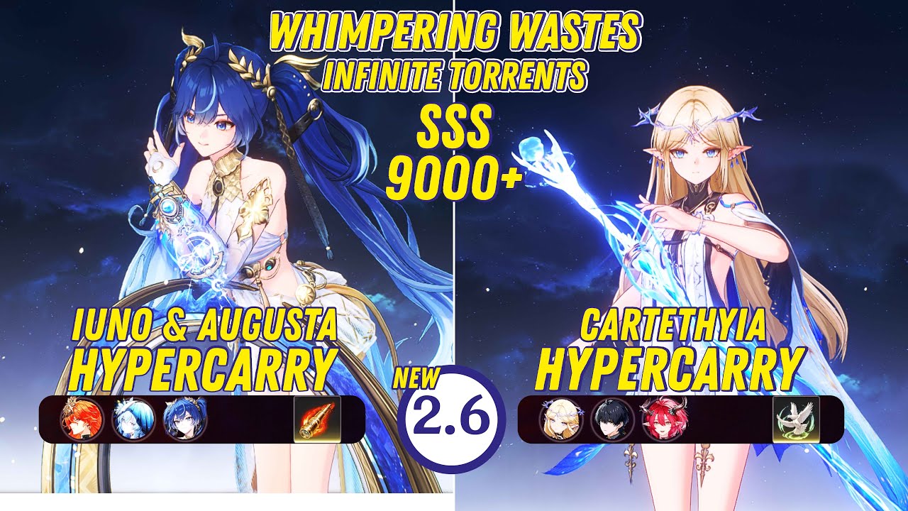 НОВЫЙ Whimpering Wastes 2.6 | Iuno - Cartethyia | Бесконечные потоки - Wuthering Waves