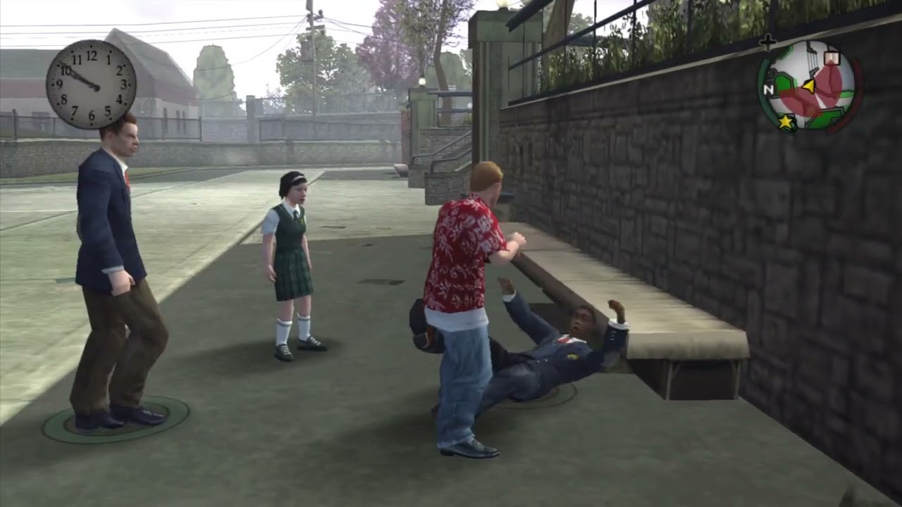 Bully Fighting Prefects Part 7 (PlayStation 5)