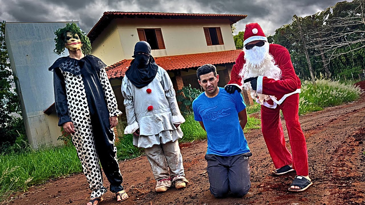 É o Fim…O Papai Noel Me Entregou Para a Gangue dos Palhaços