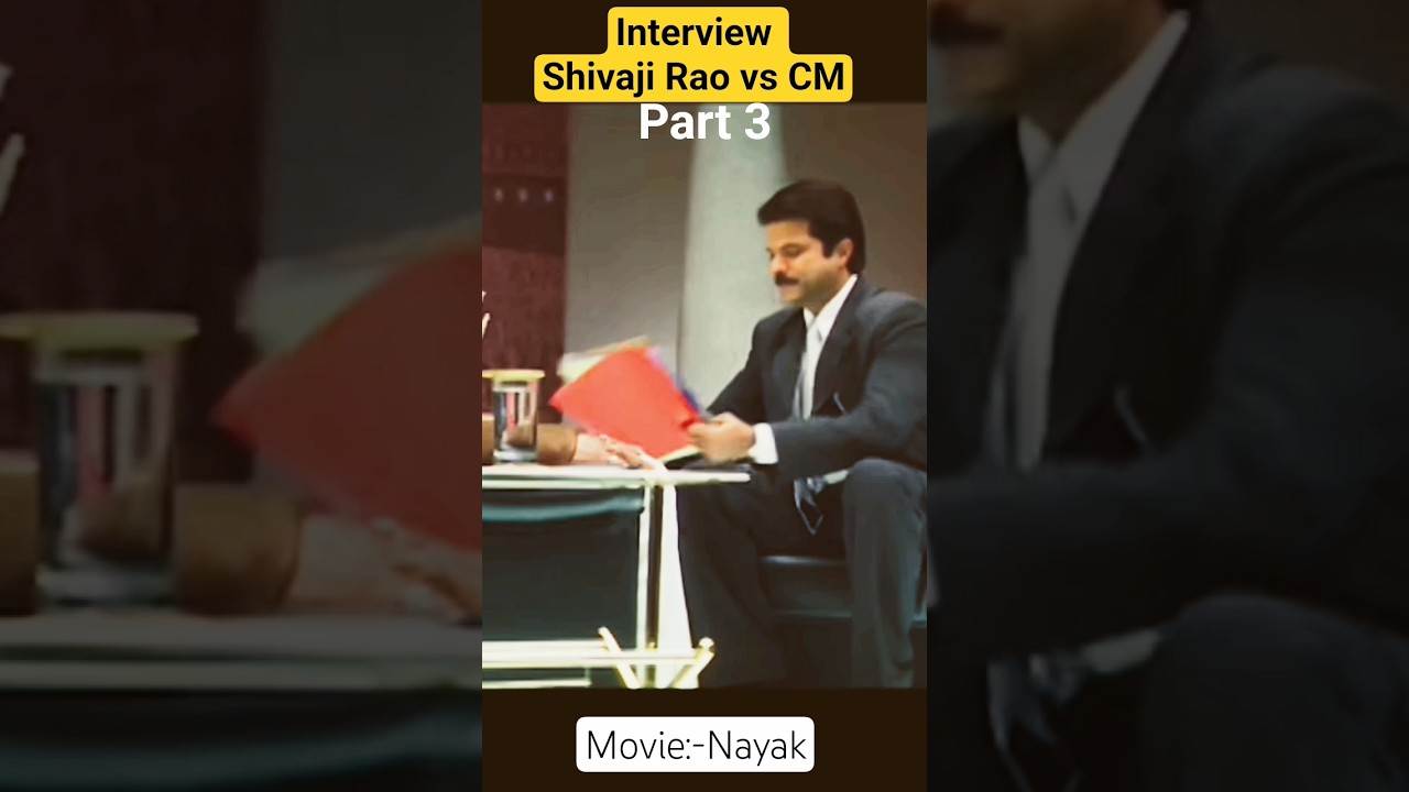 Shivaji Rao Ne Liya CM Ka Interview 