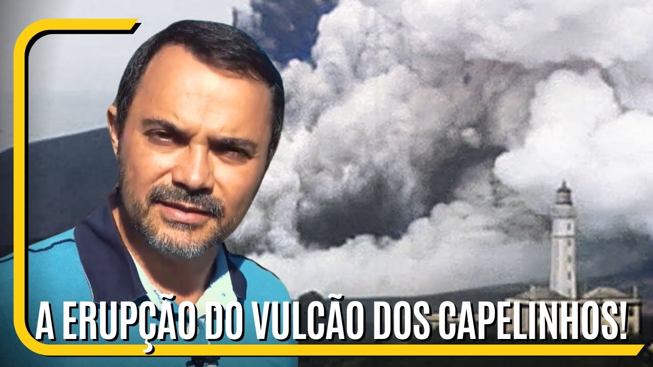 A erupção do Vulcão dos Capelinhos!
