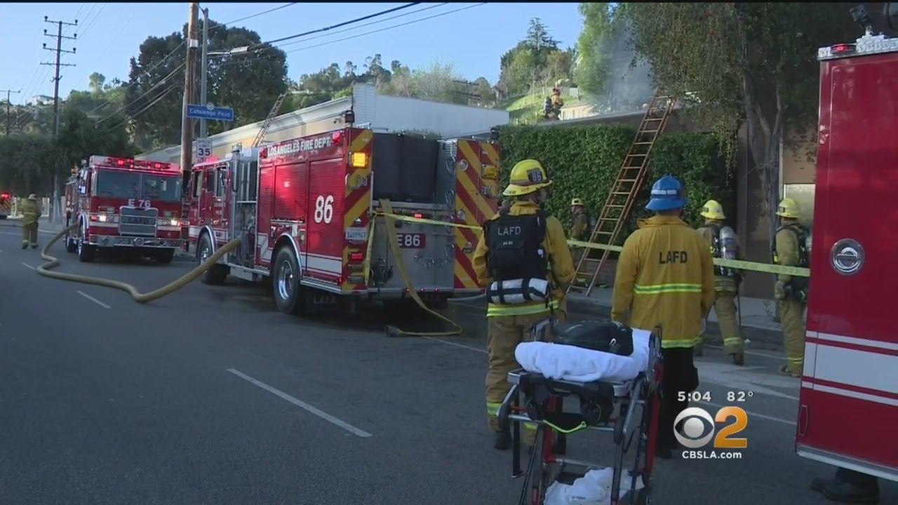 2 Dead, 2 Hurt In Music Studio Fire In Universal City