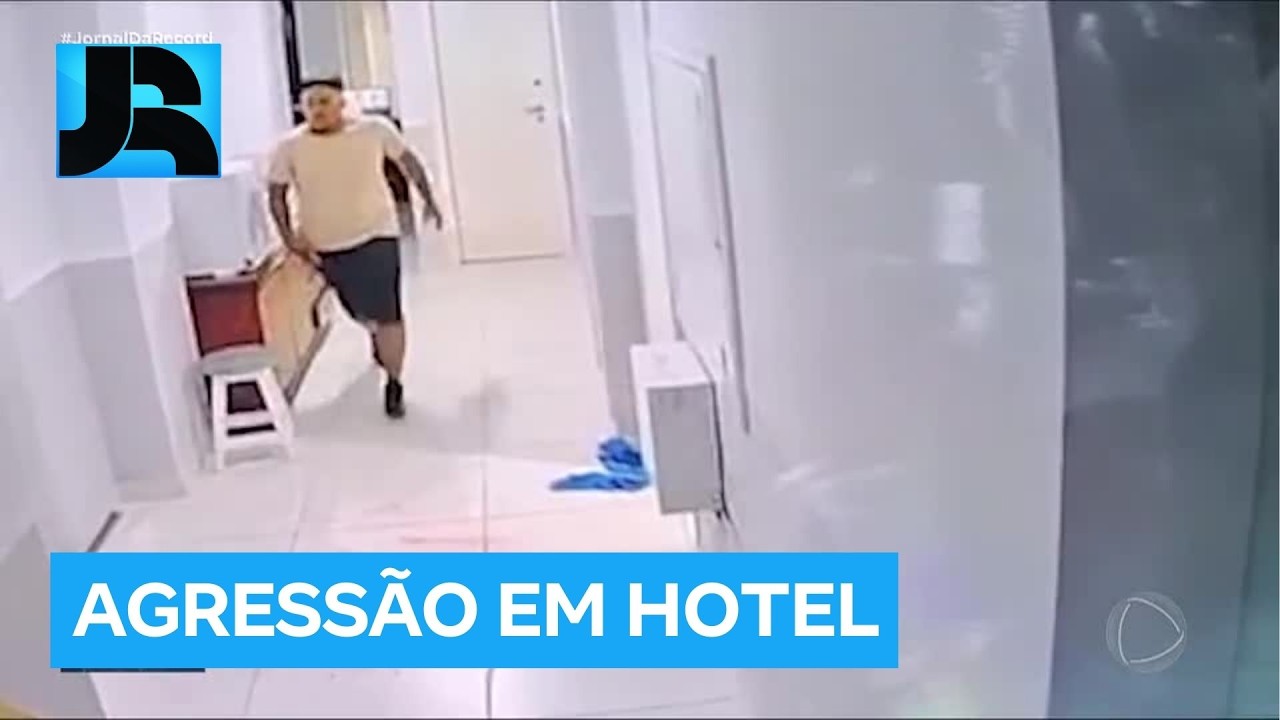 Homem &eacute; preso por tentativa de homic&iacute;dio ap&oacute;s agredir funcion&aacute;ria de hotel, em Curitiba (PR)