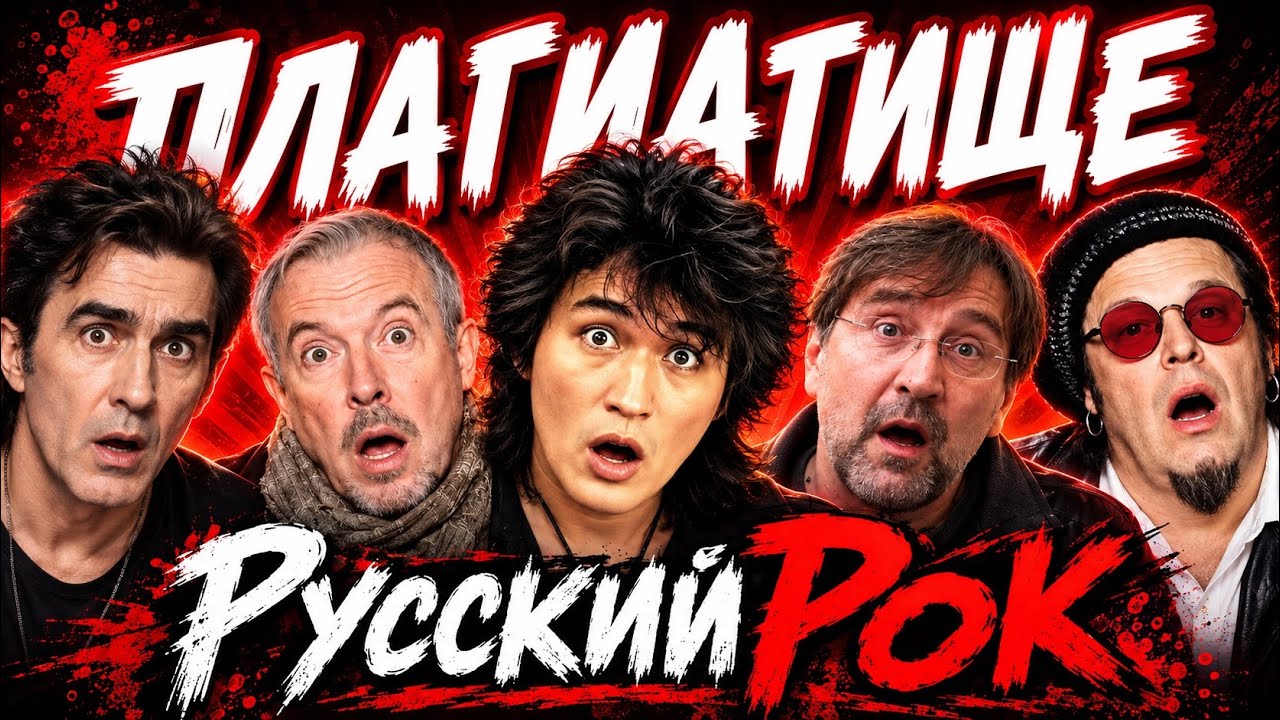 ‼️Плагиат или совпадение? РУССКИЙ РОК