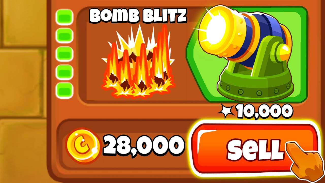 EVERY 10,000 Pops, I SELL My Towers! (Bloons TD Battles 2)