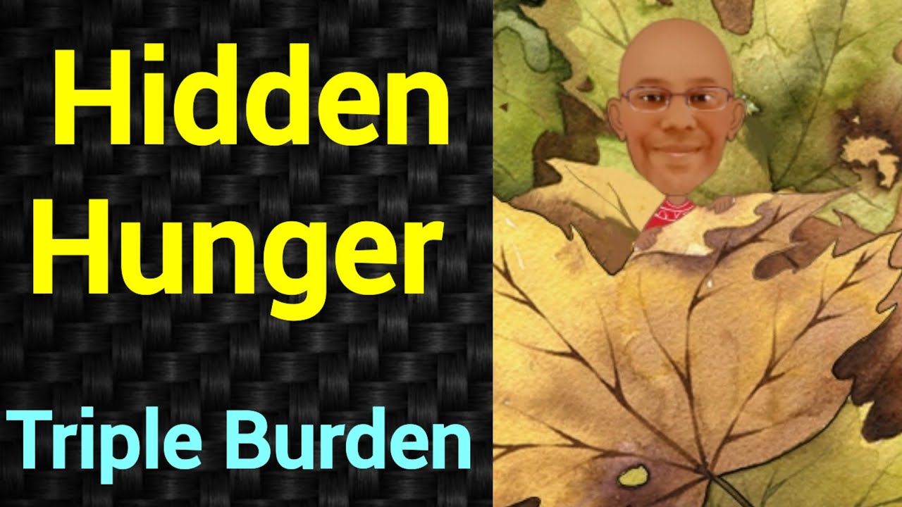 Hidden Hunger | Triple Burden | PSM lecture | Community Medicine lecture | Public Health lecture